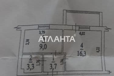 1-room apartment apartment by the address st. Kudryashova Krupskoy (area 37 m²) - Atlanta.ua - photo 20