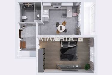 1-room apartment apartment by the address st. Fontanskaya dor Perekopskoy Divizii (area 40,5 m²) - Atlanta.ua - photo 18