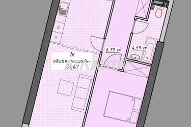 1-room apartment apartment by the address st. Kurortnyy per (area 52 m²) - Atlanta.ua - photo 23