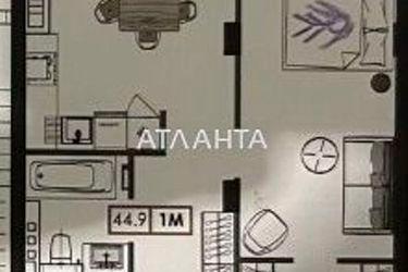 1-комнатная квартира по адресу ул. Марсельская (площадь 45 м²) - Atlanta.ua - фото 18