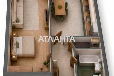 1-кімнатна квартира за адресою вул. Італійська бульв. (площа 47,5 м²) - Atlanta.ua - фото 26