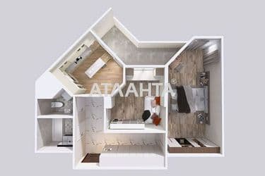 2-rooms apartment apartment by the address st. Ovidiopolskaya dor (area 59 m²) - Atlanta.ua - photo 21