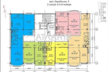 1-room apartment apartment by the address st. Evreyskaya Bebelya (area 62 m²) - Atlanta.ua - photo 15