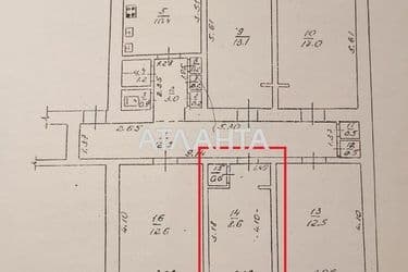 Room in dormitory apartment by the address st. Inglezi 25 chapaevskoy div (area 9,5 m²) - Atlanta.ua - photo 22