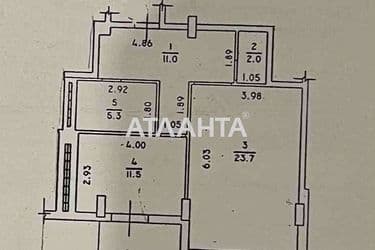 1-room apartment apartment by the address st. Sakharova (area 54,4 m²) - Atlanta.ua - photo 30