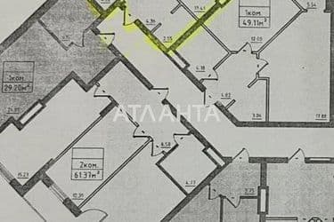 1-room apartment apartment by the address st. Dacha Kovalevskogo Amundsena (area 47 m²) - Atlanta.ua - photo 10