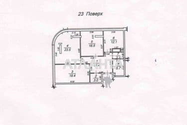 3-rooms apartment apartment by the address st. Frantsuzskiy bul Proletarskiy bul (area 96,7 m²) - Atlanta.ua - photo 38