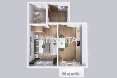 1-room apartment apartment by the address st. Shirokaya (area 35,8 m²) - Atlanta.ua - photo 22
