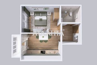 1-room apartment apartment by the address st. Shirokaya (area 35,8 m²) - Atlanta.ua - photo 23