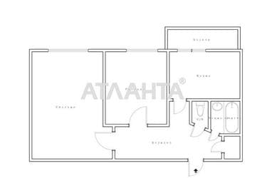 2-комнатная квартира по адресу Овидиопольская дор. 3 (площадь 44,1 м²) - Atlanta.ua - фото 24