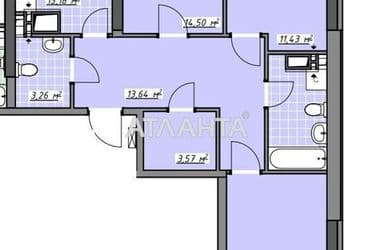 3-rooms apartment apartment by the address st. Glushko ak pr Dimitrova pr (area 85 m²) - Atlanta.ua - photo 12
