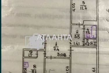 3-rooms apartment apartment by the address st. Andreya Pervozvannogo (area 64 m²) - Atlanta.ua - photo 10