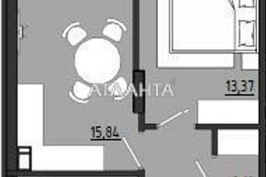 1-room apartment apartment by the address st. Chekhova (area 44,3 m²) - Atlanta.ua - photo 14