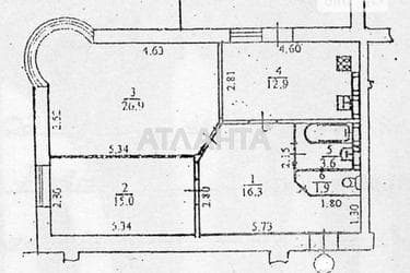 2-rooms apartment apartment by the address st. Balkovskaya Frunze (area 82,5 m²) - Atlanta.ua - photo 22