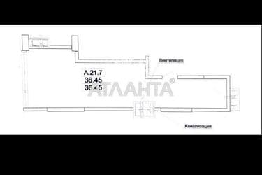 1-room apartment apartment by the address st. Topolinnyy per (area 36,5 m²) - Atlanta.ua - photo 24