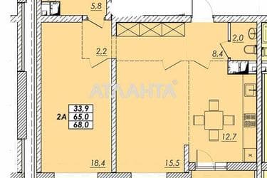 2-rooms apartment apartment by the address st. Prokhorovskaya Khvorostina (area 68 m²) - Atlanta.ua - photo 17