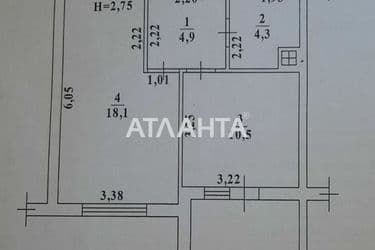 1-room apartment apartment by the address st. Raduzhnyy m n (area 41,6 m²) - Atlanta.ua - photo 13