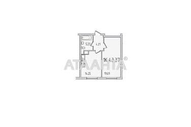 1-room apartment apartment by the address st. Sakharova (area 43,4 m²) - Atlanta.ua - photo 7
