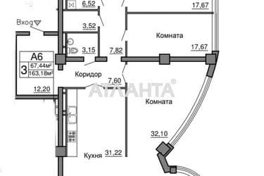 1-room apartment apartment by the address st. Morekhodnyy per (area 184,7 m²) - Atlanta.ua - photo 7