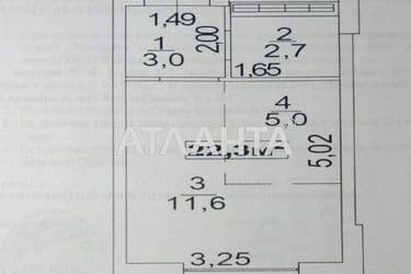 1-room apartment apartment by the address st. 7 km ovidiopolskoy dor (area 22 m²) - Atlanta.ua - photo 22