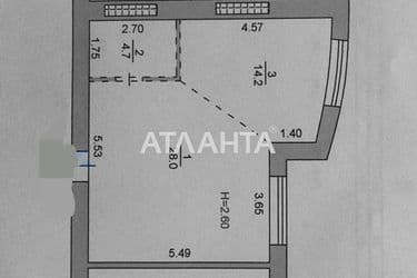 1-room apartment apartment by the address st. Parusnaya Geroev Stalingrada (area 47 m²) - Atlanta.ua - photo 14