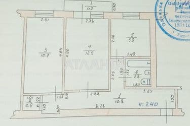 2-rooms apartment apartment by the address st. Parkovaya (area 44,4 m²) - Atlanta.ua - photo 13