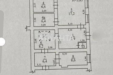Многокомнатная квартира по адресу ул. Нежинская (площадь 64,1 м²) - Atlanta.ua - фото 18