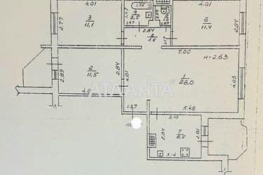4+-rooms apartment apartment by the address st. Skvortsova (area 81,9 m²) - Atlanta.ua - photo 28