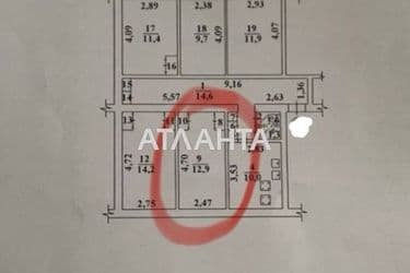 Room in dormitory apartment by the address st. Geroev Krut Tereshkovoy (area 13 m²) - Atlanta.ua - photo 19