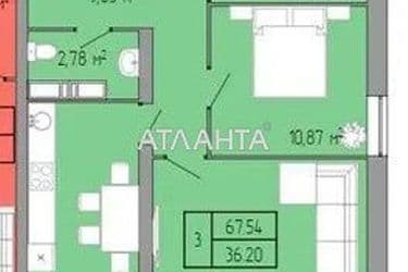 3-rooms apartment apartment by the address st. Pishonovskaya (area 67,5 m²) - Atlanta.ua - photo 12