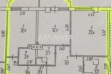 2-rooms apartment apartment by the address st. Solnechnaya (area 90 m²) - Atlanta.ua - photo 26