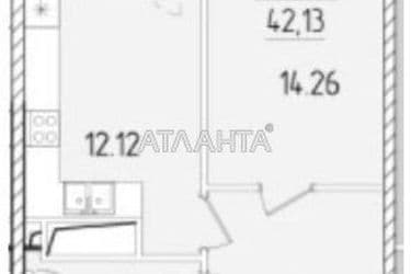 1-room apartment apartment by the address st. Krasnova (area 42 m²) - Atlanta.ua - photo 10