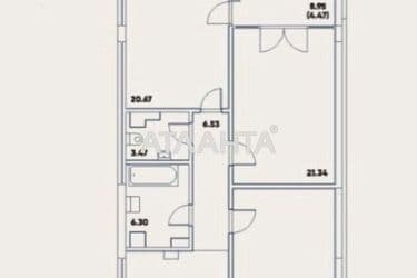 2-rooms apartment apartment by the address st. Repina (area 93,9 m²) - Atlanta.ua - photo 23