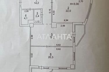 2-rooms apartment apartment by the address st. Lyustdorfskaya dor Chernomorskaya dor (area 89 m²) - Atlanta.ua - photo 38