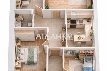 3-кімнатна квартира за адресою вул. Коблевська (площа 65 м²) - Atlanta.ua - фото 44