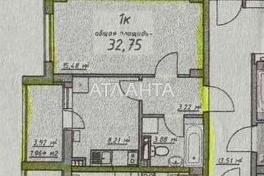 1-room apartment apartment by the address st. Massiv 10 (area 33 m²) - Atlanta.ua - photo 13
