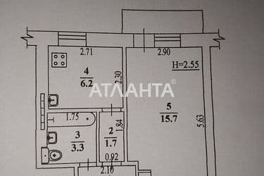 1-room apartment apartment by the address st. Fontanskaya dor Perekopskoy Divizii (area 31 m²) - Atlanta.ua - photo 25