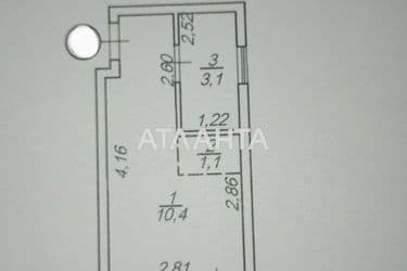 1-room apartment apartment by the address st. Andrievskogo (area 16 m²) - Atlanta.ua - photo 28