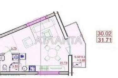 1-room apartment apartment by the address st. Sofievskaya Korolenko (area 30,0 m²) - Atlanta.ua - photo 12