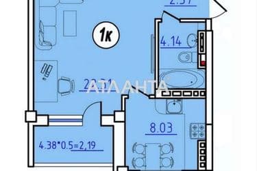 1-room apartment apartment by the address st. Bocharova gen (area 39,3 m²) - Atlanta.ua - photo 10