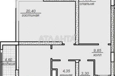 2-кімнатна квартира за адресою вул. Французький бульв. (площа 74 м²) - Atlanta.ua - фото 54