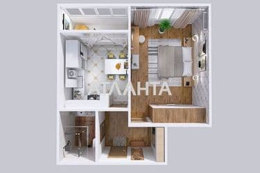 1-комнатная квартира по адресу ул. Варненская (площадь 46 м²) - Atlanta.ua - фото 36