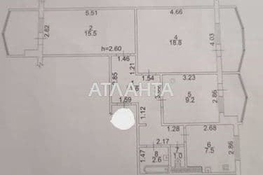 3-rooms apartment apartment by the address st. Dnepropetr dor Semena Paliya (area 73 m²) - Atlanta.ua - photo 22