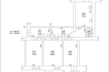 3-rooms apartment apartment by the address st. Dvoryanskaya Petra Velikogo (area 96,5 m²) - Atlanta.ua - photo 8