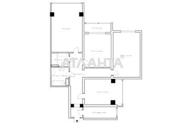 3-кімнатна квартира за адресою вул. Вільямса ак. (площа 130,2 м²) - Atlanta.ua - фото 41