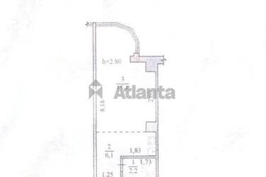 1-кімнатна квартира за адресою вул. Аркадійське плато (площа 23,7 м²) - Atlanta.ua - фото 12