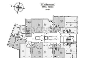 1-room apartment apartment by the address st. Krasnova (area 41,8 m²) - Atlanta.ua - photo 11