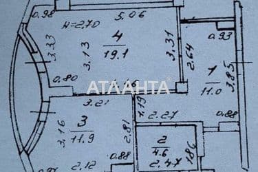 1-комнатная квартира по адресу ул. Говорова марш. (площадь 50 м²) - Atlanta.ua - фото 26
