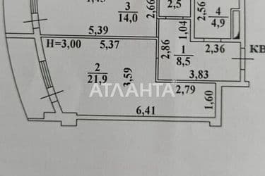 1-room apartment apartment by the address st. Lyustdorfskaya dor Chernomorskaya dor (area 54,4 m²) - Atlanta.ua - photo 27