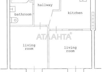 1-кімнатна квартира за адресою вул. Інглезі (площа 32,9 м²) - Atlanta.ua - фото 10